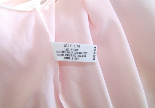 Shadowline Vintage Pink Floral Lace Short Flutter Sleeve Bed Jacket Size M USA - Picture 9 of 9