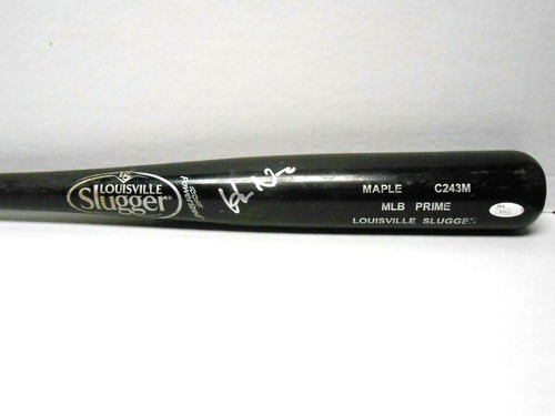 JSA Hideo Nomo 野茂英雄 Signed Autographed USED Cracked Baseball Bat Dodgers NY Mets - Picture 1 of 8