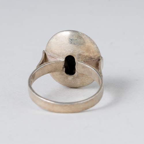 Ring Stein Silber 5,41 g Größe 57 (18,1 mm Ø) - Picture 3 of 3