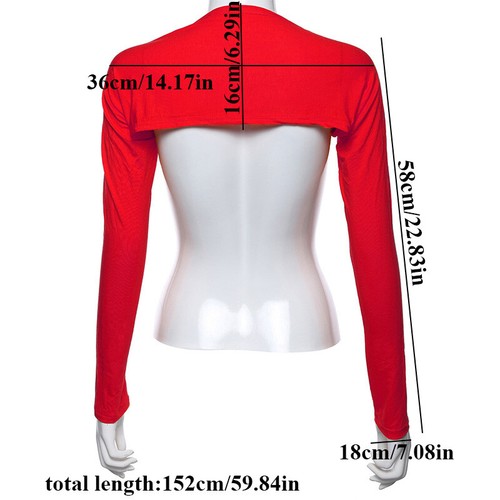 Women Arm Sleeves Cooling Shawl Bolero Shrug Cardigan Top Sun Protection Anti-UV - Bild 4 von 23