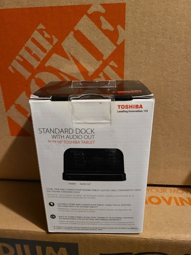 TOSHIBA STANDARD DOCK MIT AUDIO OUT PA3956U-1PRP TABLET - Bild 2 von 2