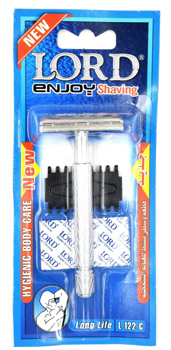 LORD Safety Razor | Double Edge Razor | Model L122C (aka L5) also