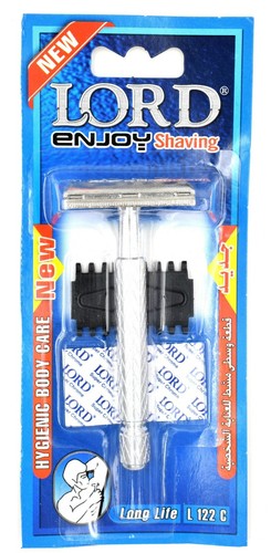 LORD Safety Razor | Double Edge Razor | Model L122C (aka L5) also for body care - Afbeelding 1 van 6