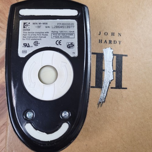 Rare 1990s John Hardy Sterling Silver Dot Computer Mouse Logitech - Picture 4 of 11