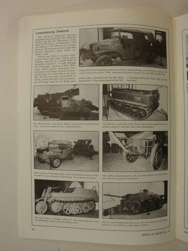 Wheels & Tracks # 18 (T13 Self-Propelled 47mm Gun, M3 Half Track, Austin K2 WW2) - Picture 20 of 20