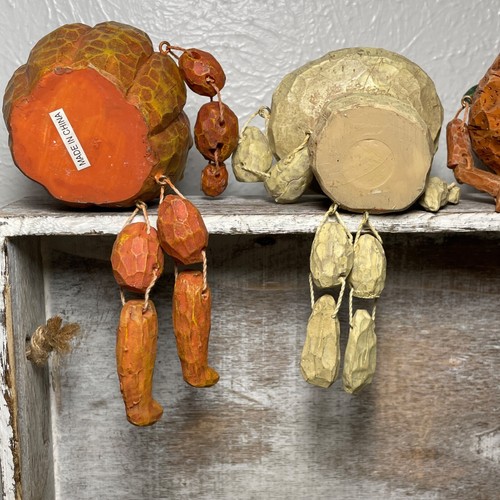 Lote De 5 Cuidadores De Colección Años 80 Frutas y Verduras Antropomórficas Resina - Imagen 13 de 16