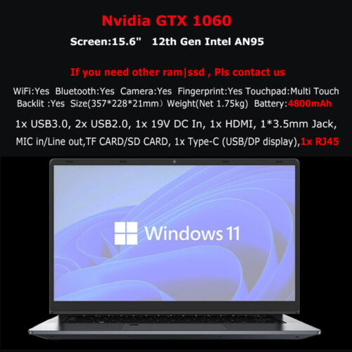 Latest Intel 13th 12th gen Core i9 i7 i5 N100 Mini PC Desktop Laptop Computer - Picture 23 of 23