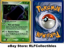 2006 Pokemon, EX Crystal Guardians, #11/100 Swalot, Holo Rare