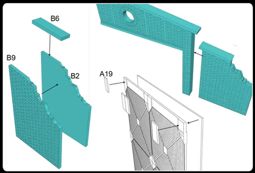 1:35 DIY Dioramen Bausätze, Architektur Ruinen Haus Szene Layout - Bild 13 von 18