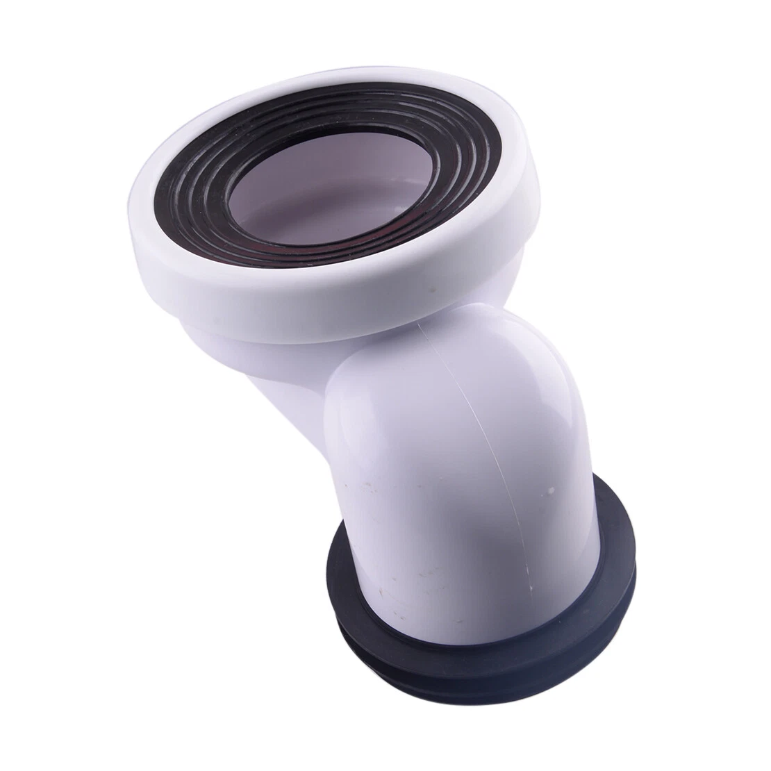 High Quality PVC 100mm Offset Toilet WC Misaligned Pan, 48 OFF