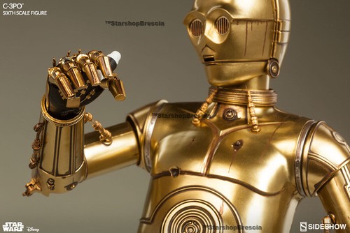 STAR WARS - C-3PO 1/6 Action Figure 12" Sideshow - Imagen 8 de 10