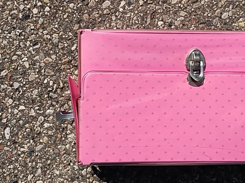 Vintage Barbie Carrying Case ๐ 1985 Pink ๐ฉท With Polka Dots - Picture 14 of 20