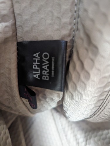 Nuevo Bolso de Enlace TUMI Alpha Bravo * Nylon Gris Claro con Borde Negro * 232765GRY - Imagen 11 de 11