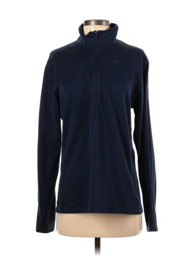 Nike Women Blue Track Jacket S - image 1