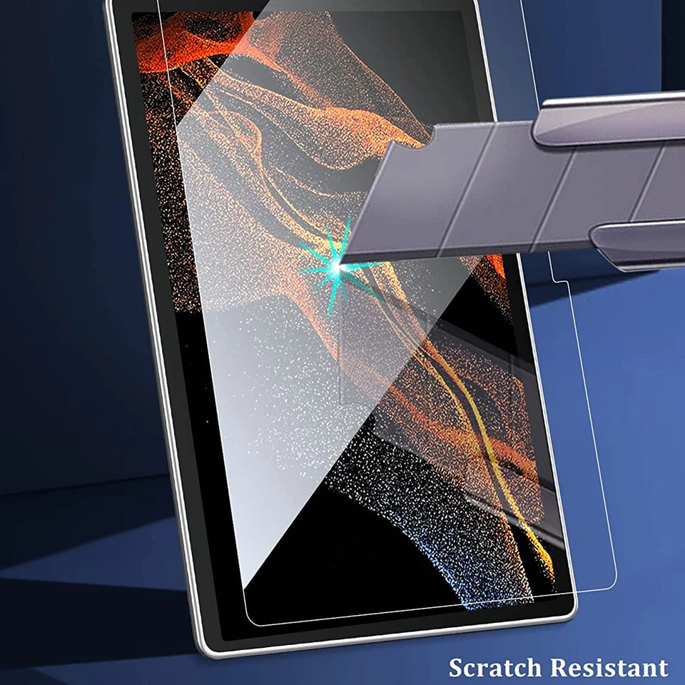 Fr Samsung Galaxy Tab S8 Ultra/Tab A/S5e/S6 Lite Tempered Glass Screen Protector - Image 2 of 4