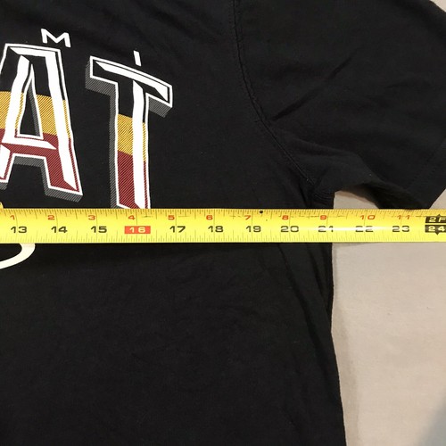 Miami Heat Shirt Erwachsene Large schwarz Ultra Game NBA Kurzarm - Bild 7 von 9