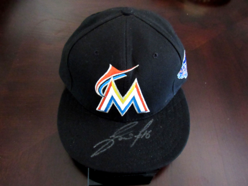 JOSE FERNANDEZ MIAMI MARLINS SIGNED AUTO 2013 ALLSTAR GAME NEW ERA CAP HAT JSA - Picture 3 of 8
