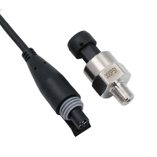 0-300 PSI Pressure Sensor Oil Fuel Air Water Pressure Transducer Kit Universal - Picture 7 of 9