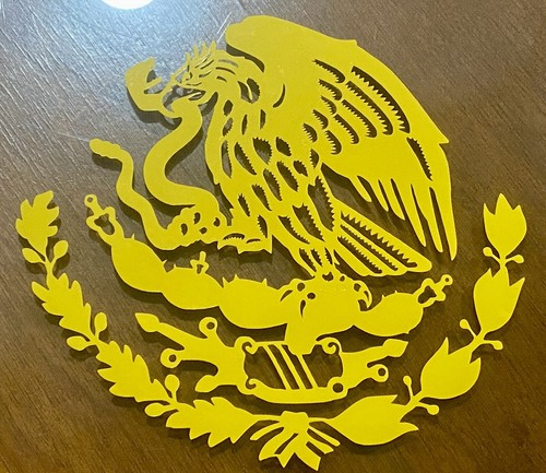 Águila, Mexiko, Escudo Nacional, mexikanisches Wappen Aufkleber/Decal Vinyl - Bild 7 von 7