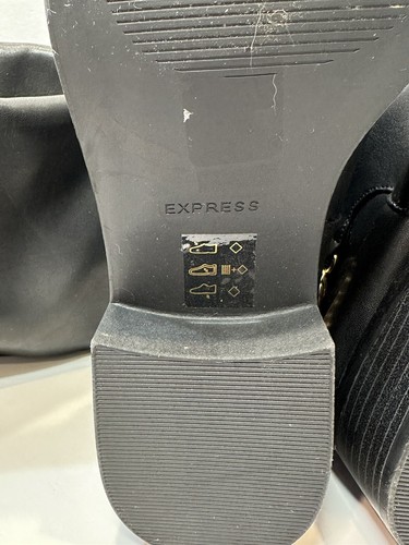 EXPRESS Damen 6M Cowboystiefel schwarz/gold Kette - Neu ohne Karton #55285 #5983 - Bild 10 von 11