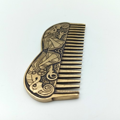 Viking comb | mustache metal accessories | beard care | mens gifts - Picture 7 of 7