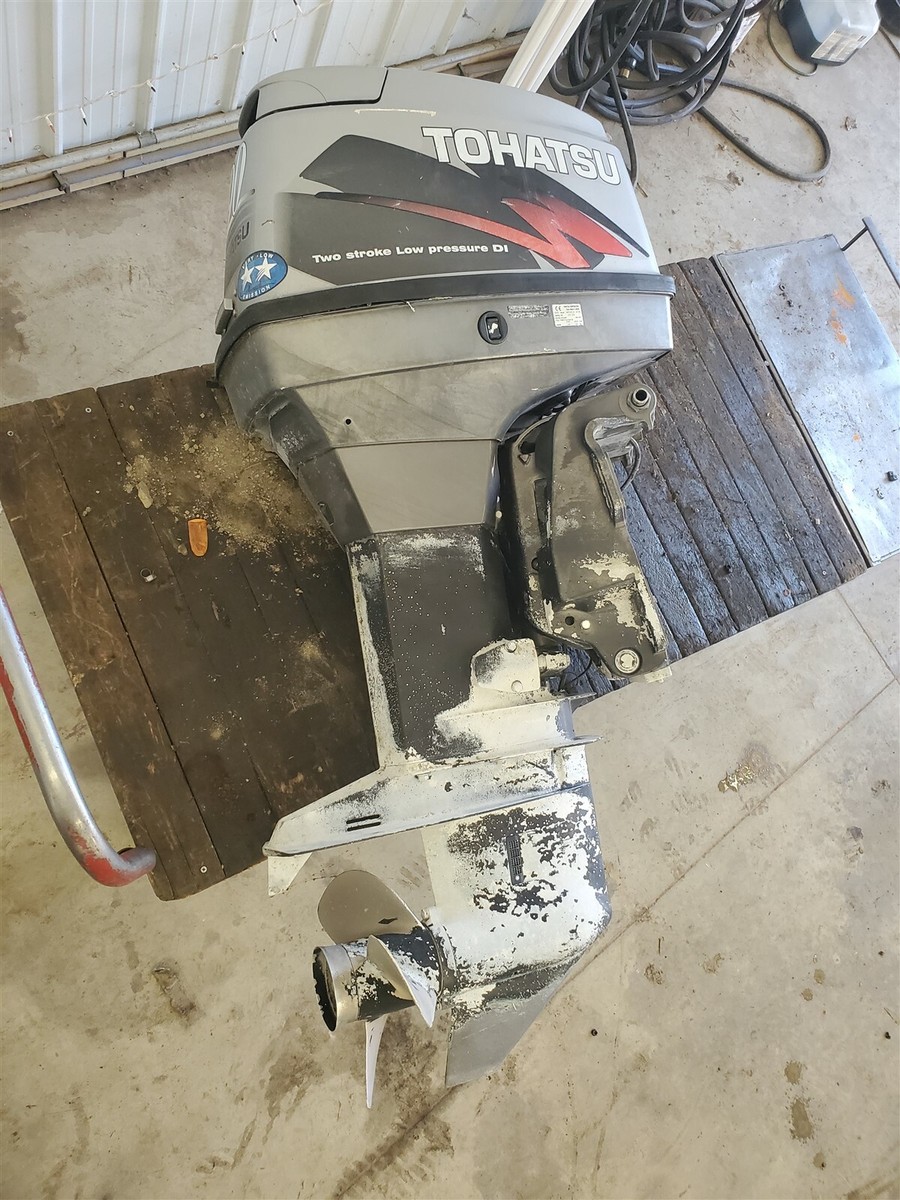 2001 Tohatsu 90hp MD90A 3T9 outboard 2 stroke TLDI OEM lower
