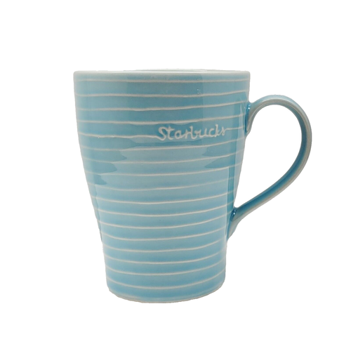 Starbucks Embossed Cursive Light Blue Kaffeetasse von Design House Stockholm 2009
