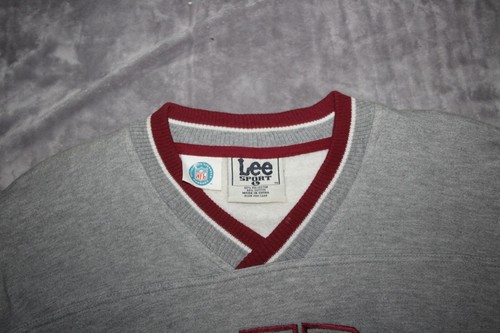 LEE SPORT Men's L Poly/Cotton Vintage 49ers San Francisco Official Sweater y2k - Picture 2 of 15