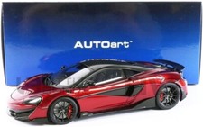 AUTOart 1/18 McLaren 600LT Red Metallic Carbon Roof from Japan 13052