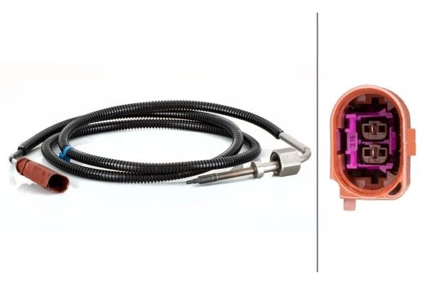 HELLA Sensore-Temperatura per Skoda Superb I 3U4 VW Passat 3B3 - Immagine 2 di 2