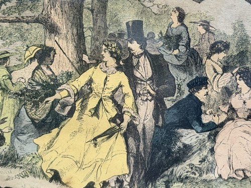 Conjunto Enmarcado WINSLOW HOMER Harper's Impresiones Semanales Cortesía Museo Arte Metropolitano - Imagen 23 de 24