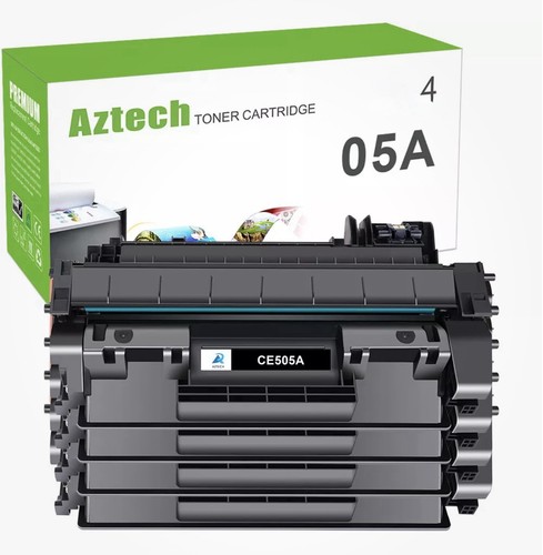 Tinte 4 Stück CE505A 05A Tonerkartusche VERSIEGELT für HP LaserJet P2035N P2055DN P2035