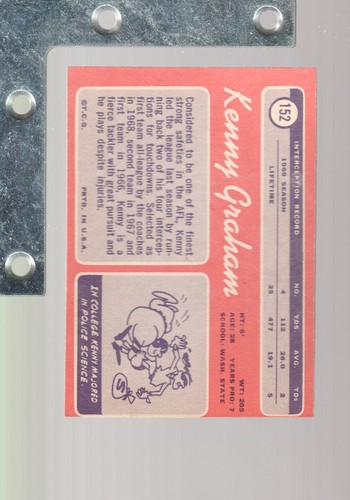 1970 Topps Football SINGLES VG/VG-EX+ SHARP/CHEAP! Pick From List Up To 30% OFF - Picture 291 of 460