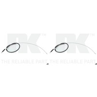 2X NK Handbremsseil Seilzug Feststellbremse Links+Rechts Passend FüR Seat Leon