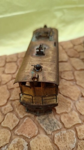 HO Scale Brass Interurban Box Cab Shell Parts ONLY & Antique Tender Unmarked - Picture 11 of 24