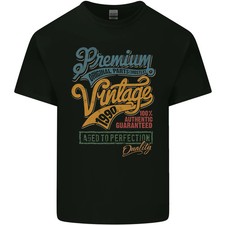 Camiseta de algodón ligero Aged to Perfection 35 cumpleaños 1990 para hombre