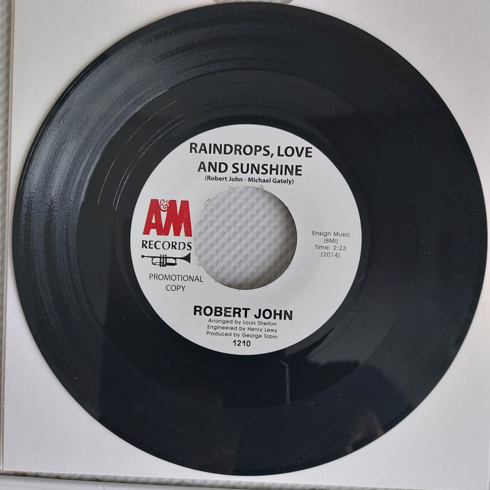 photo of Robert John Raindrops Love And Sunshine
