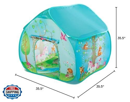 Pop It Up | Zauberwald Spielzelt, blau | Fun2Give | Front a - Bild 2 von 5