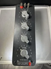 General Radio Type 1432-J Decade Resistor, Great Show.