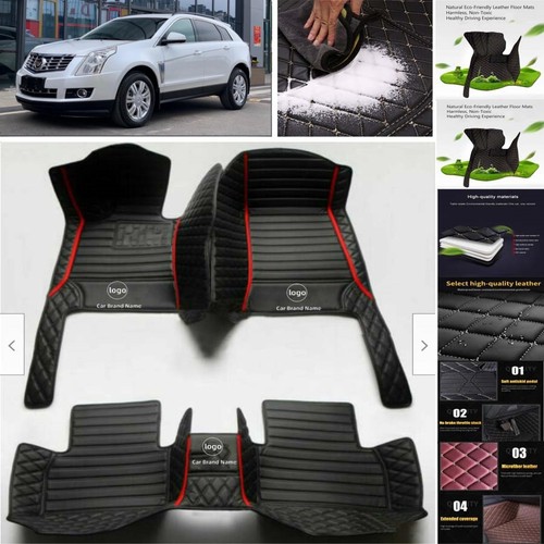 Alfombrillas impermeables de lujo personalizadas forros automáticos para auto Cadillac SRX - Imagen 22 de 38