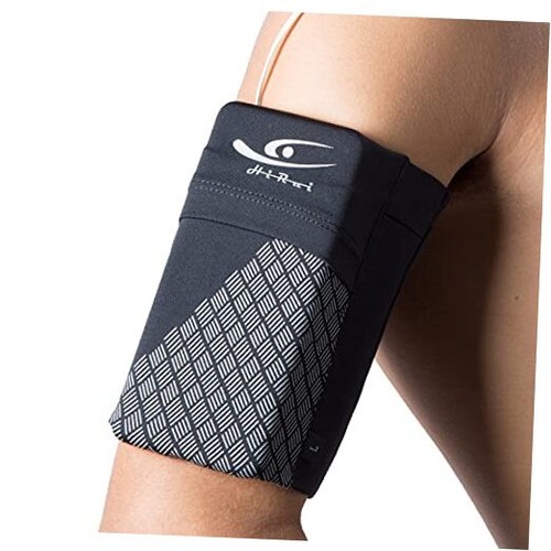 Brassard sport universel pour téléphone portable manchons de brassard course noir moyen - Photo 1 sur 7