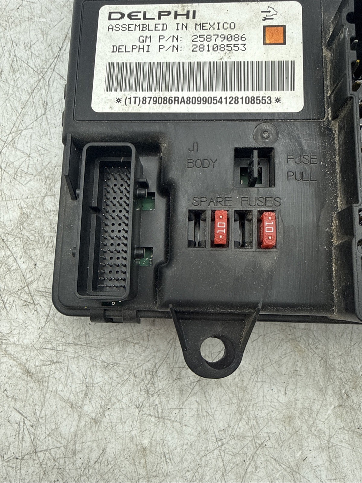 05-13 CHEVROLET CORVETTE C6 BODY CONTROL MODULE FUSE BOX BCM OEM
