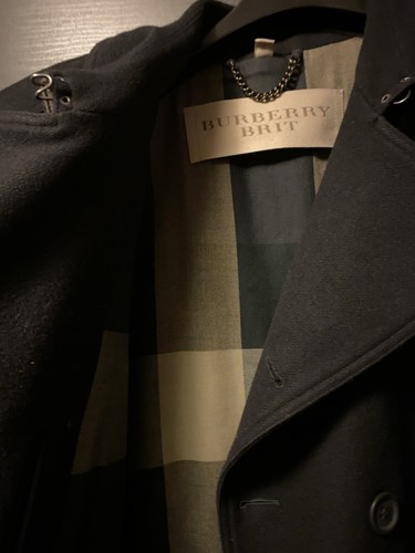 Burberry Brit Herren Trenchcoat. Schwarz. Größe L - Bild 4 von 6