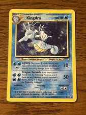 Kingdra 8/111 Pokemon Neo Genesis Holo Rare MP-HP Vintage