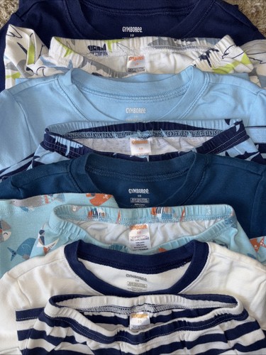 Boys Gymboree Pajamas Lot - Size 10 - 12 - 5 Sets Of Summer Gymmies - Picture 13 of 13