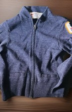 1980's US Mail Postal Service Uniform Cardigan Sweater Full Zip Size Small