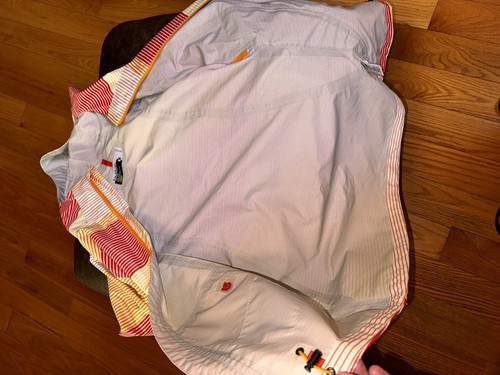 Burton DryRide 2.5 Layer Gleam Jacket Women Size Medium Colorful Stripes Ski/SB - Picture 13 of 13