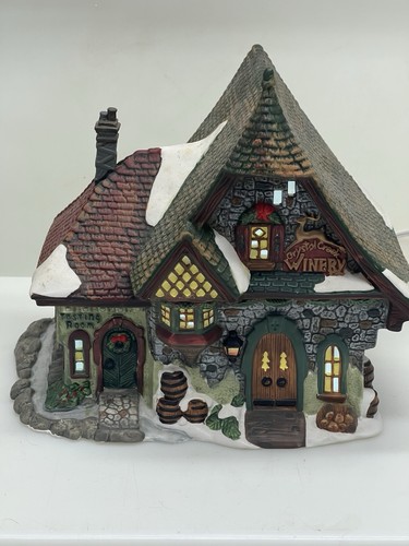 Weihnachtsmann Werkbank Sammlung Crystal Creek Weingut Retired 2000 Top! - Bild 6 von 22