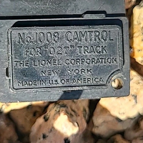 LIONEL 1022 MANUAL SWITCH RIGHT & LEFT Track + Crossing + 1024 + 1008 Camtrol - Picture 12 of 19