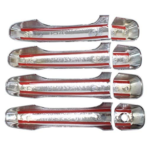 Chrome Exterior Door Handle Covers for Toyota 4Runner 2010-2021 No Smart Key - Picture 5 of 5